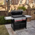 Plancha gaz WEBER 76 cm sur chariot – Image 8