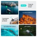 Drone Dji Mini 4 Pro Fly More Combo avec radiocommande Blanc – Image 4